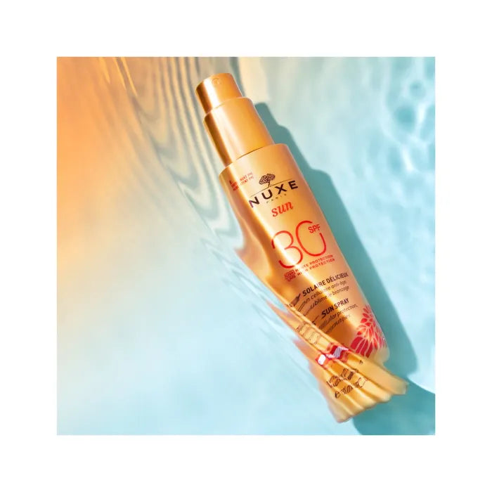 NUXE SUN LATTE SPRAY SOLARE DELIZIOSO ALTA PROTEZIONE SPF30 PER VISO E CORPO 150ML