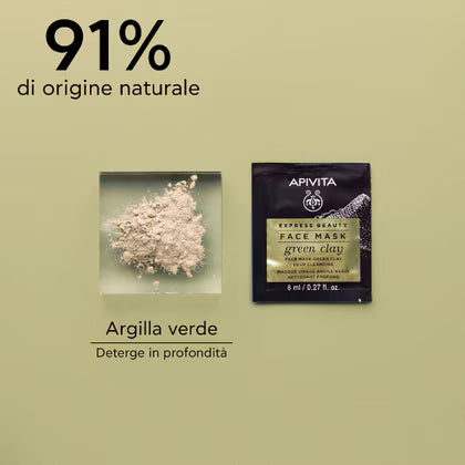 APIVITA MASCHERA VISO DETERSIONE PROFONDA 2 X 8 ML