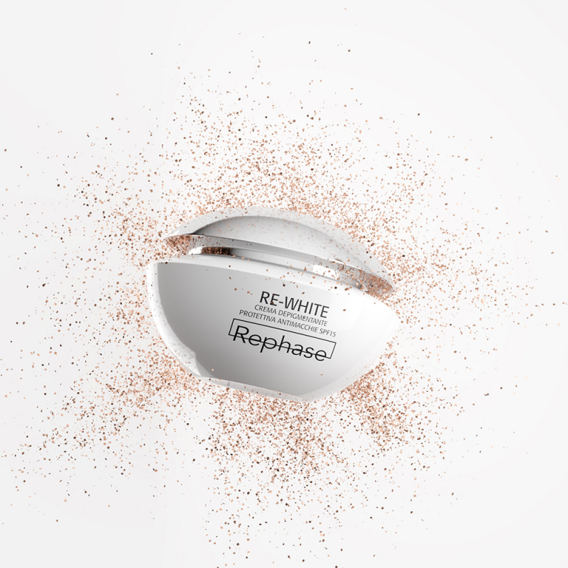 REPHASE RE-WHITE CREMA DEPIGMENTANTE PROTETTIVA ANTIMACCHIE SPF 15 50ML