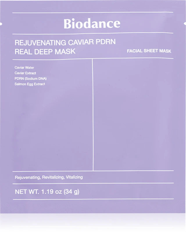 BIODANCE REJUVENATING CAVIAR PDRN REAL DEEP MASK