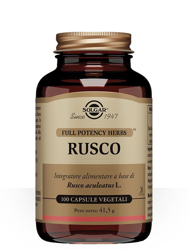 SOLGAR RUSCO 100 CAPSULE VEGETALI