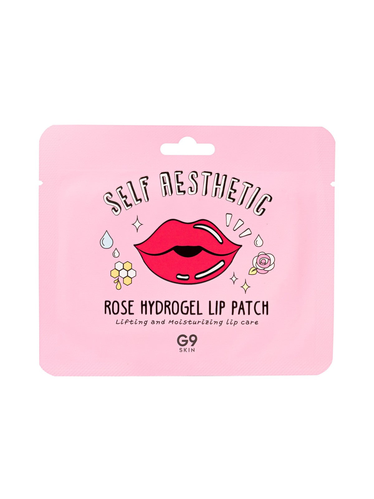 G9SKIN SELF AESTHETIC ROSE HYDROGEL LIP PATCH
