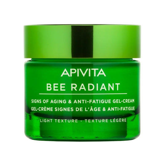 APIVITA BEE RADIANT GEL BALSAMO NOTTE LEVIGANTE E RIATTIVANTE 50ML