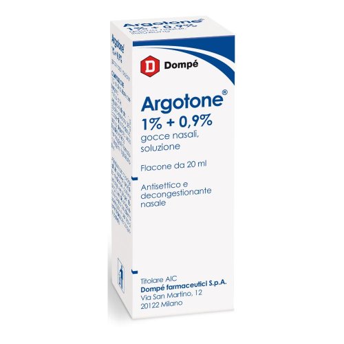 ARGOTONE GOCCE NASALI 1% + 0,9%