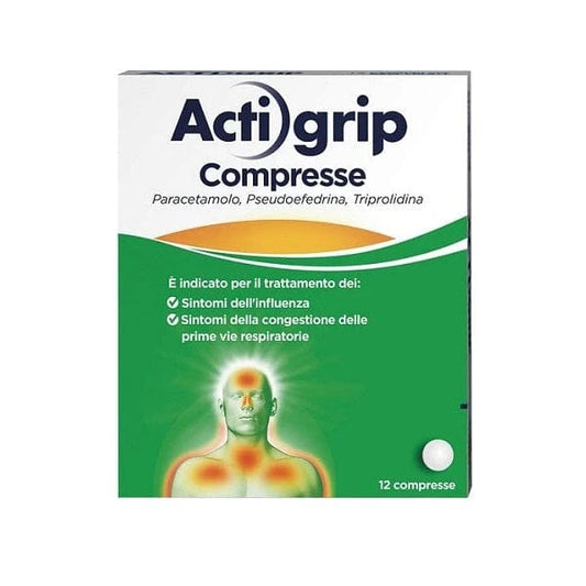ACTIGRIP 12 COMPRESSE