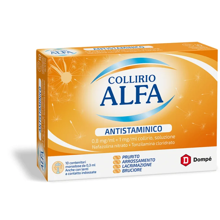 COLLIRIO ALFA ANTISTAMINICO 10 CONTENITORI MONODOSE