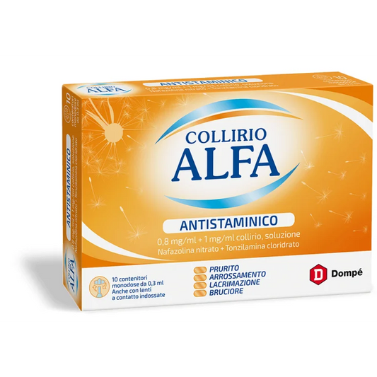 COLLIRIO ALFA ANTISTAMINICO 10 CONTENITORI MONODOSE
