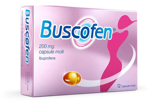 BUSCOFEN 200MG 12 CAPSULE MOLLI