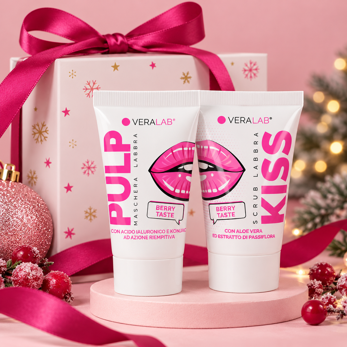VERALAB LIP CARE DUO-KIT LABBRA KISS+PULP