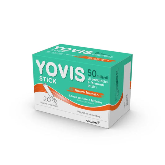 YOVIS 20 STICK OROSOLUBILI 50 MILIARDI