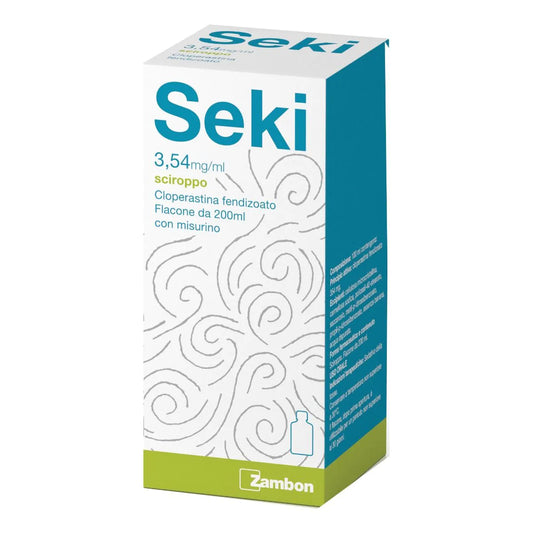 SEKI SCIROPPO 3,54MG/ML FLACONE 200ML