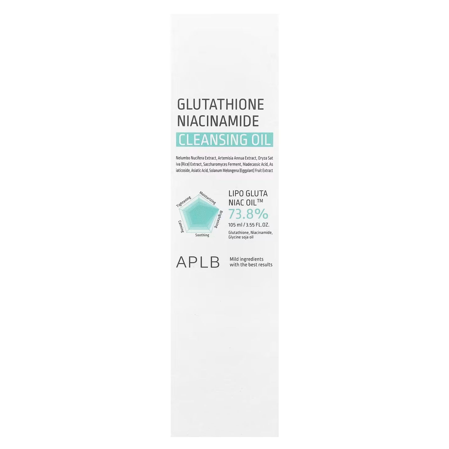 APLB GLUTATHIONE NIACINAMIDE CLEANSING OIL 105ml