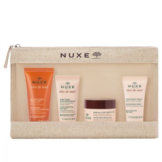 NUXE TROUSSE VOYAGE REVE DE MIEL TRAVEL KIT 2023