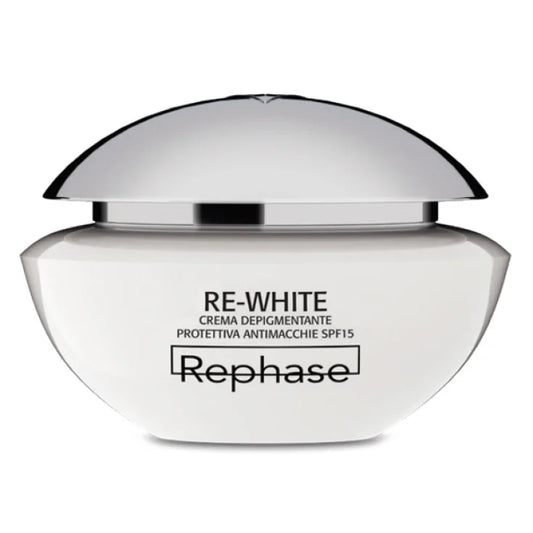 REPHASE RE-WHITE CREMA DEPIGMENTANTE PROTETTIVA ANTIMACCHIE SPF 15 50ML