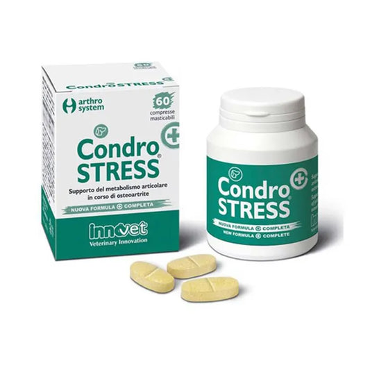 CONDROSTRESS+ 60 COMPRESSE MASTICABILI ALIMENTO COMPLEMENTARE PER CANI