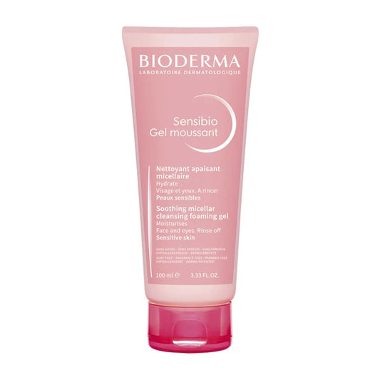 BIODERMA SENSIBIO - GEL MOUSSANT DETERGENTE MICELLARE LENITIVO 100ML