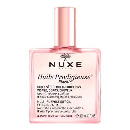 NUXE HUILE PRODIGIEUSE® FLORALE - OLIO SECCO PER VISO, CORPO E CAPELLI