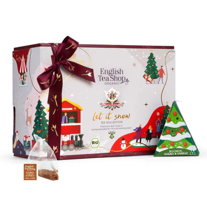 ENGLISH TEA SHOP LET IT SNOW 12 BUSTINE A PIRAMIDE