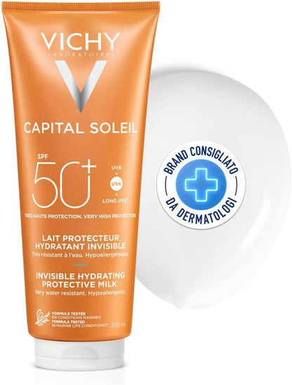 VICHY CAPITAL SOLEIL SPF 50+ LATTE PROTETTIVO IDRATANTE 300 ml