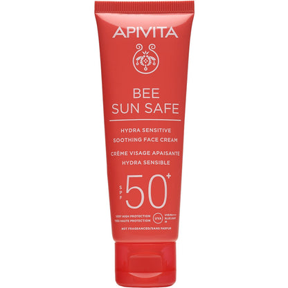 APIVITA SET CREMA VISO LENITIVA HYDRA SENSITIVE SPF50 + MASCHERA VISO IDRATANTE E ANTI-INQUINAMENTO + BLACK DETOX CLEANSING JELLY CON POCHETTE IN REGALO