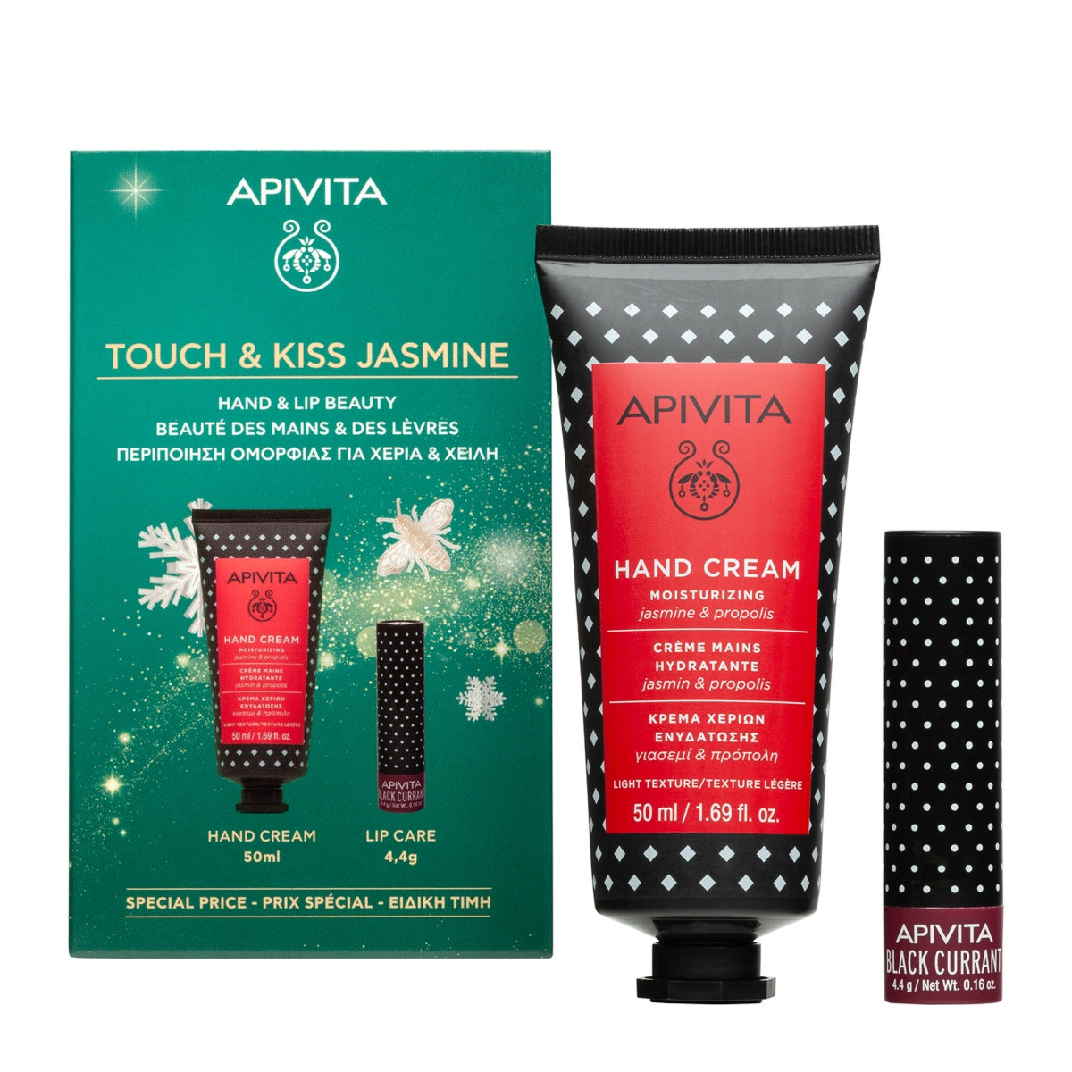 APIVITA COFANETTO TOUCH E KISS JASMINE