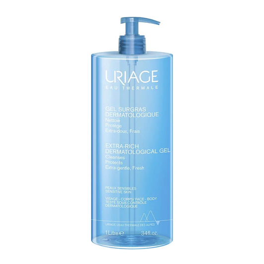 URIAGE GEL SORBETTO DETERGENTE  DERMATOLOGICO EXTRA-RICCO PER PELLE SENSIBILE 1LT
