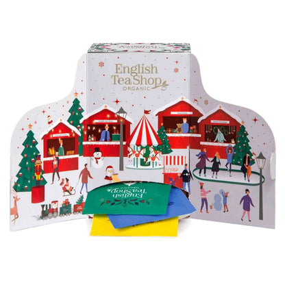 MERCATINO DI NATALE-CALENDARIO AVVENTO DEL TE' 24 BUSTINE
