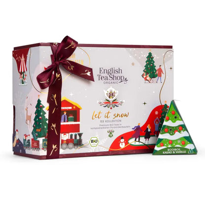 ENGLISH TEA SHOP LET IT SNOW 12 BUSTINE A PIRAMIDE