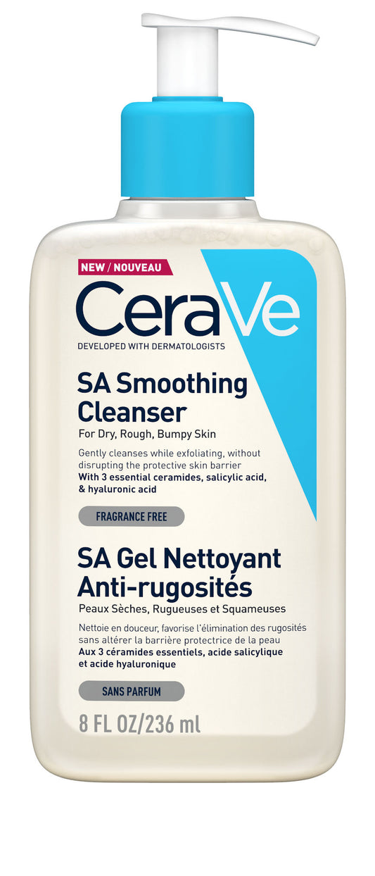 CERAVE SA GEL NETTOYANT ANTI- RUGOSITES (SA SMOOTHING CLEANSER) 236ML