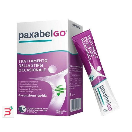 PAXABEL GO TRATTAMENTO DELLA STIPSI OCCASIONALE 12 BUSTINE