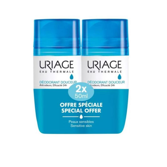 URIAGE DEODORANTE POWER ROLL-ON 1+1 PROMO 50ML+50ML