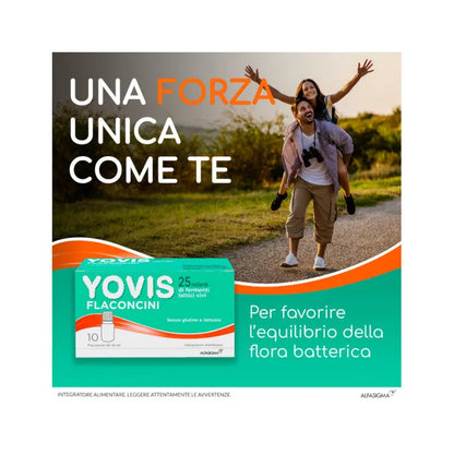 YOVIS FLACONCINI 25 MILIARDI 10 FLACONCINI