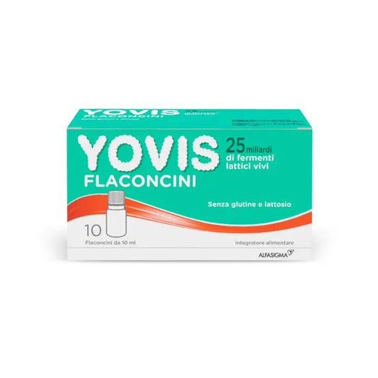 YOVIS FLACONCINI 25 MILIARDI 10 FLACONCINI