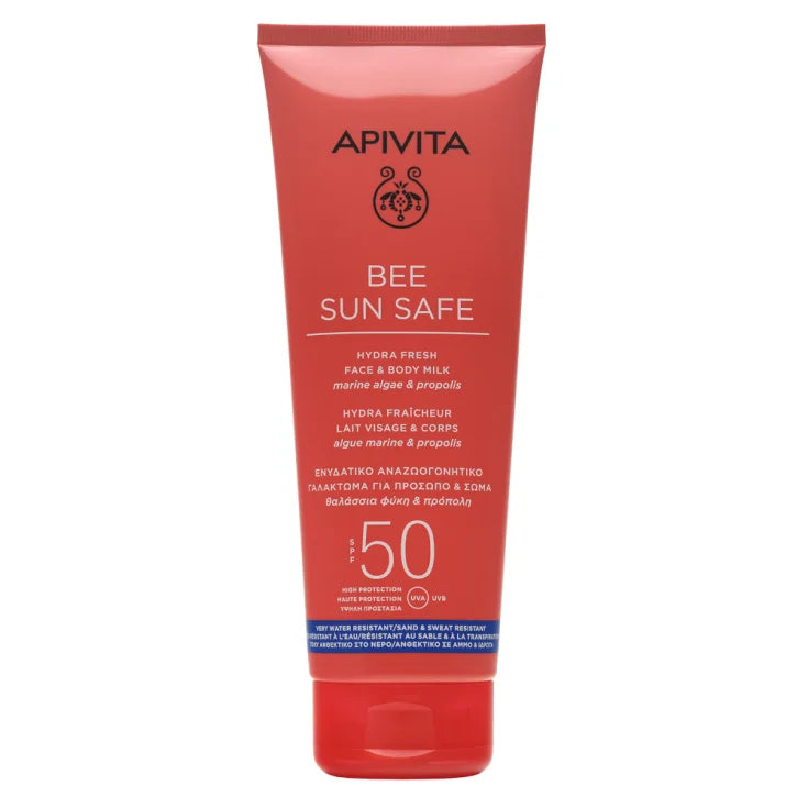 APIVITA BEE SUN SAFE CREMA SPF50 VISO CORPO 200ml
