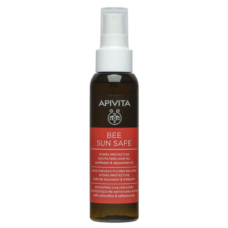 APIVITA BEE SUN SAFE HYDRA PROTECTION HAIR OIL 100ML