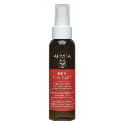 APIVITA BEE SUN SAFE HYDRA PROTECTION HAIR OIL 100ML