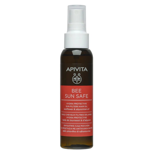 APIVITA BEE SUN SAFE HYDRA PROTECTION HAIR OIL 100ML