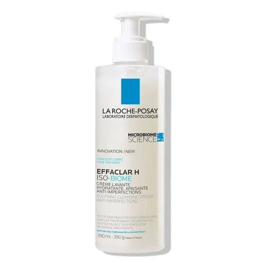LA ROCHE-POSAY EFFECLAR H ISO-BIOME CREMA DETERGENTE LENITIVA VISO E CORPO 400ML