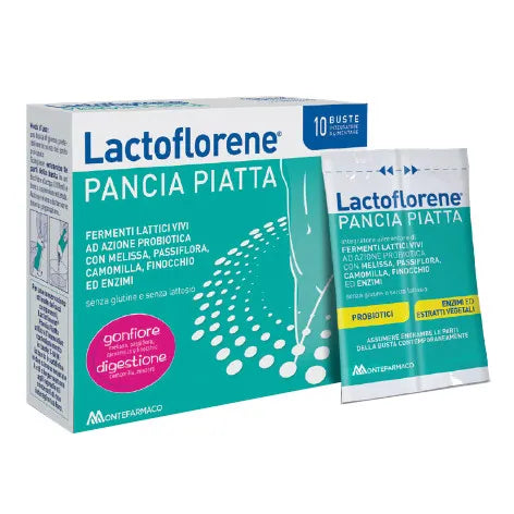 LACTOFLORENE PANCIA PIATTA 10 BUSTE