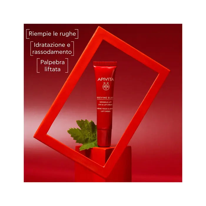 APIVITA BEEVINE ELIXIR CREMA CONTORNO OCCHI E LABBRA ANTIRUGHE LIFTANTE 15ML