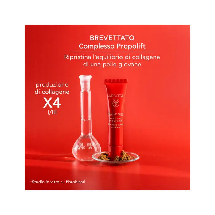 APIVITA BEEVINE ELIXIR CREMA CONTORNO OCCHI E LABBRA ANTIRUGHE LIFTANTE 15ML