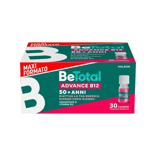 BE-TOTAL ADVANCE B12 INTEGRATORE 50+ ANNI- 30 FLACONCINI