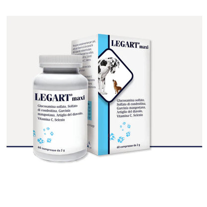 LEGART MAXI MANGIME COMPLEMENTARE PER CANI E GATTI 60 COMPRESSE 2 G