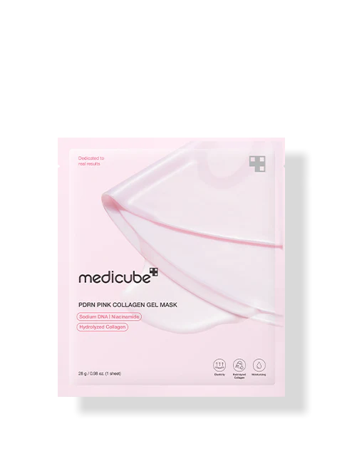 MEDICUBE MASCHERA IN GEL ROSA AL COLLAGENE
