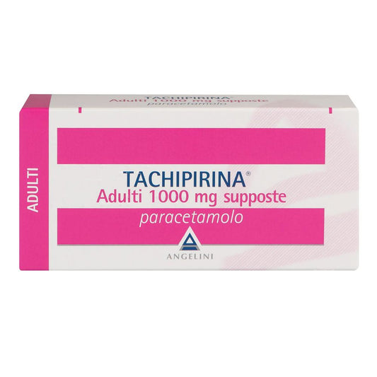 TACHIPIRINA ADULTI SUPPOSTE 1000 MG