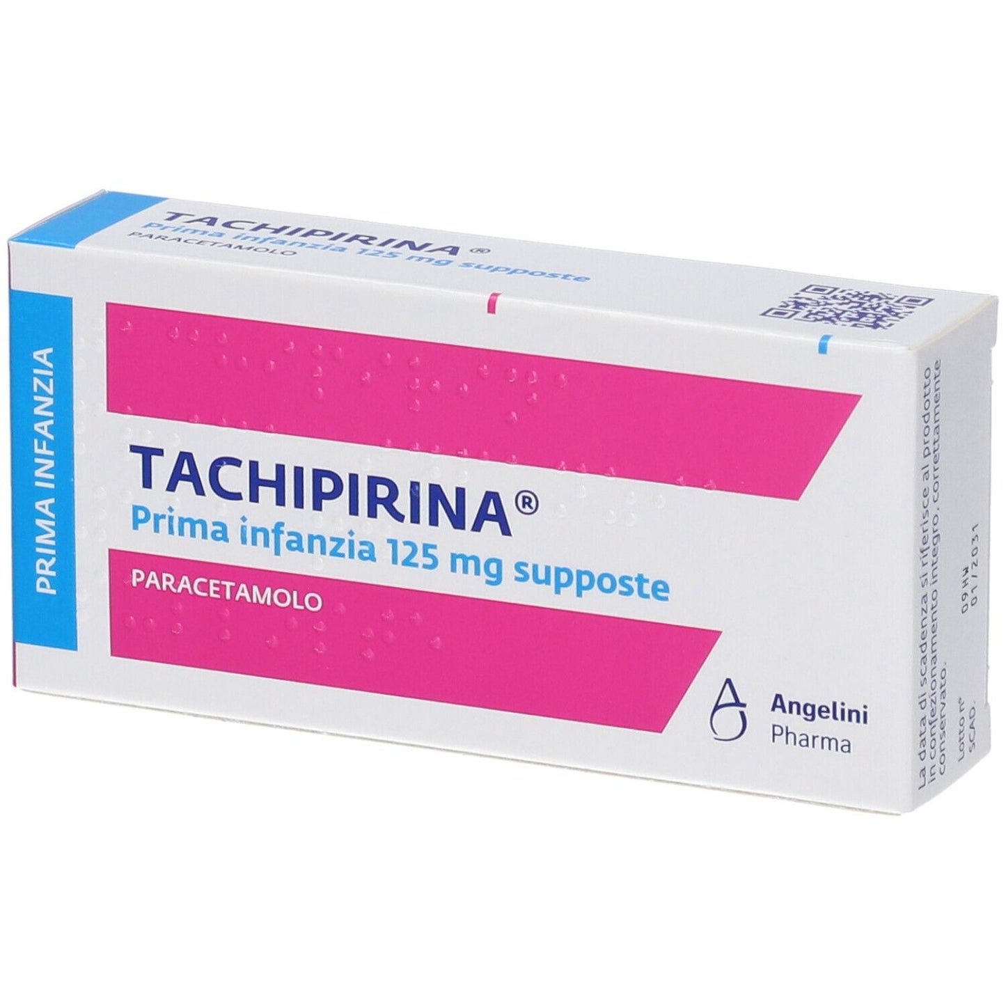 TACHIPIRINA PRIMA INFANZIA 125MG 10 SUPPOSTE