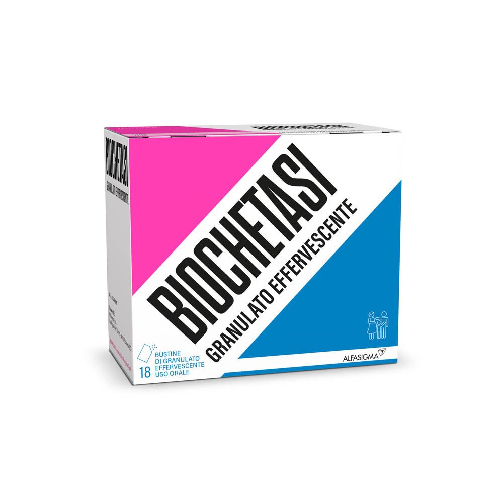 BIOCHETASI GRANULATO EFFERVERSCENTI 18 BUSTINE