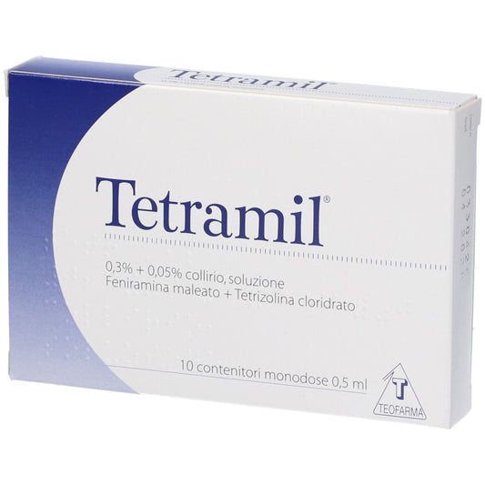 TETRAMIL 0,3+0,05% COLLIRIO 10 FLACONI MONODOSE