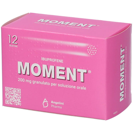 MOMENT 200MG ANTIFIAMMATORIO 12 BUSTINE
