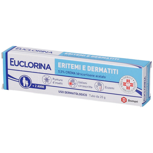 EUCLORINA ERITEMI E DERMATITI 0,5% CREMA